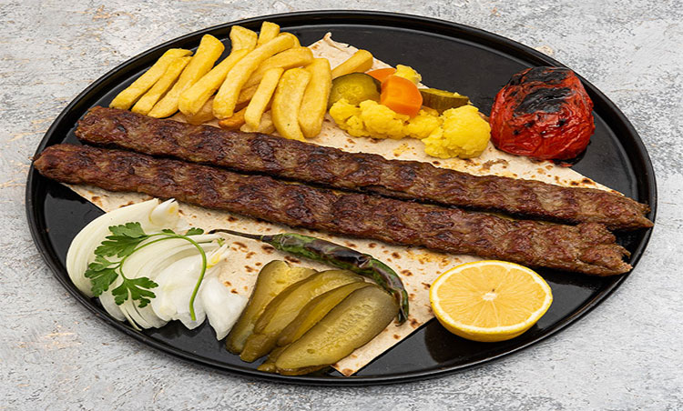 خوراک کوبیده 2 سیخ