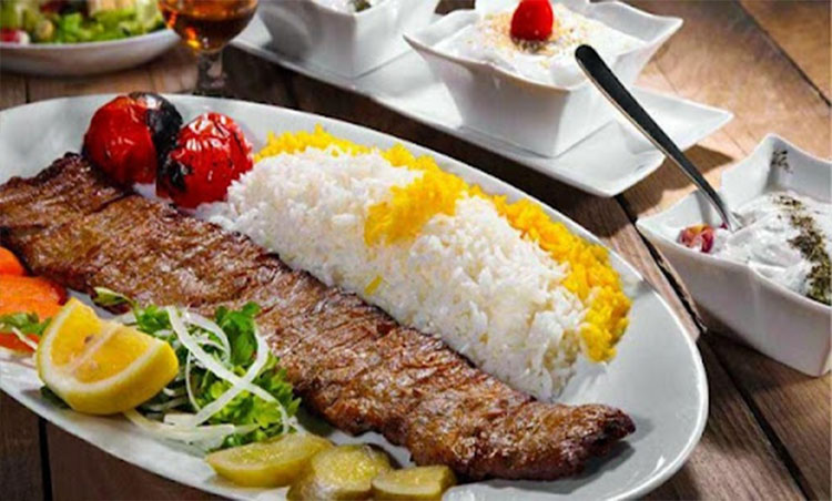 چلوکباب برگ گوسفندی