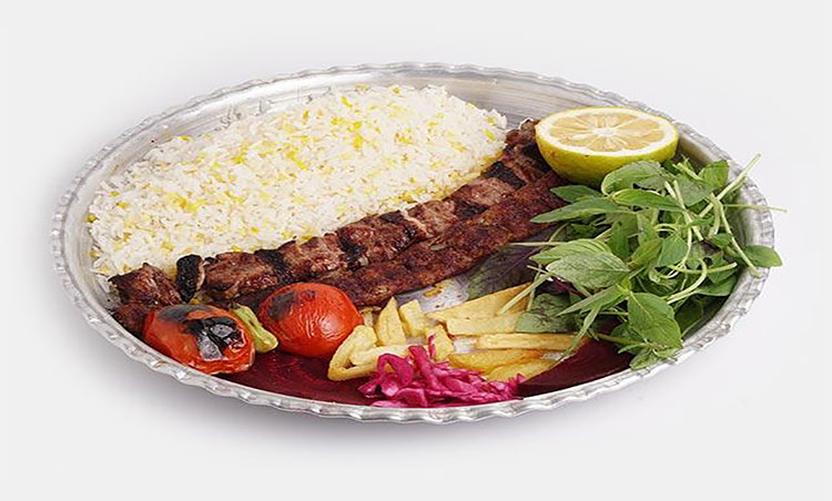 چلوکباب مخلوط
