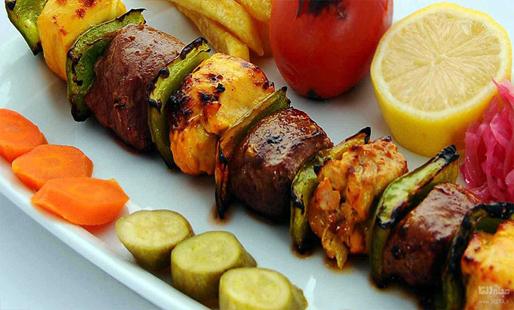 خوراک کباب بختیاری